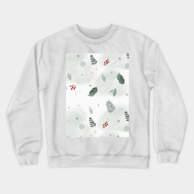 Leaves & Berries Crewneck Sweatshirt by apxteixeira